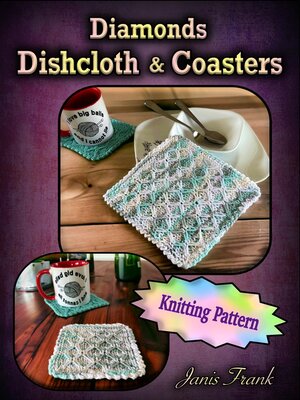 cover image of Diamonds Dishcloth & Coasters